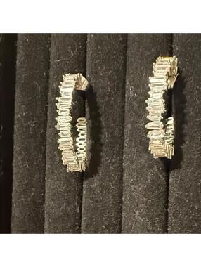 Elegant Silver Hoop Earrings